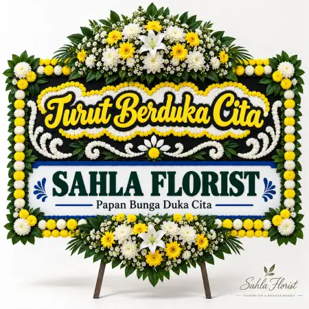 Papan Bunga Duka Sukawangi